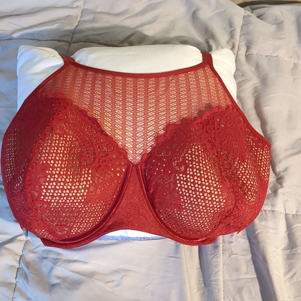 COPY - Rare Find!! ❤️❤️❤️ High-Neck Lane Bryant Cacique Bra